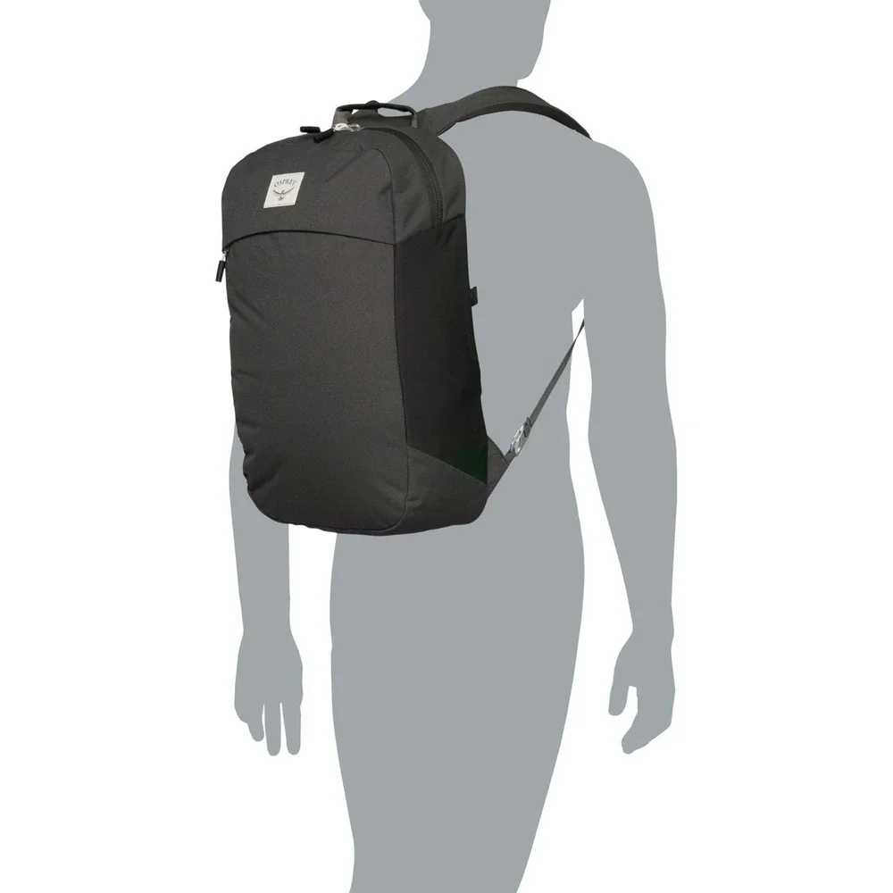 Osprey Large Commuter Backpack – Stonewash Black, 20L Capacity